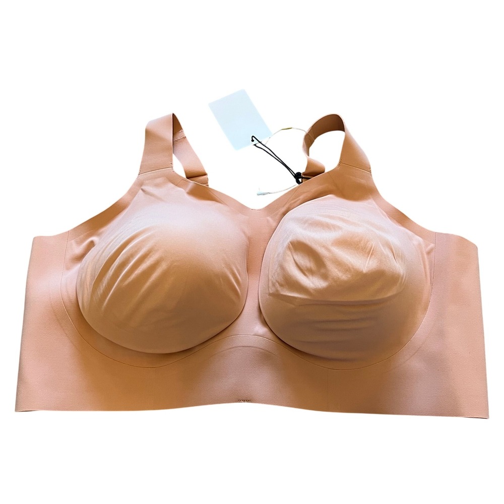 Evelyn Bobbie The Beyond Bra Peach Clay Wireless Smoothing Seamless 3XL NWT